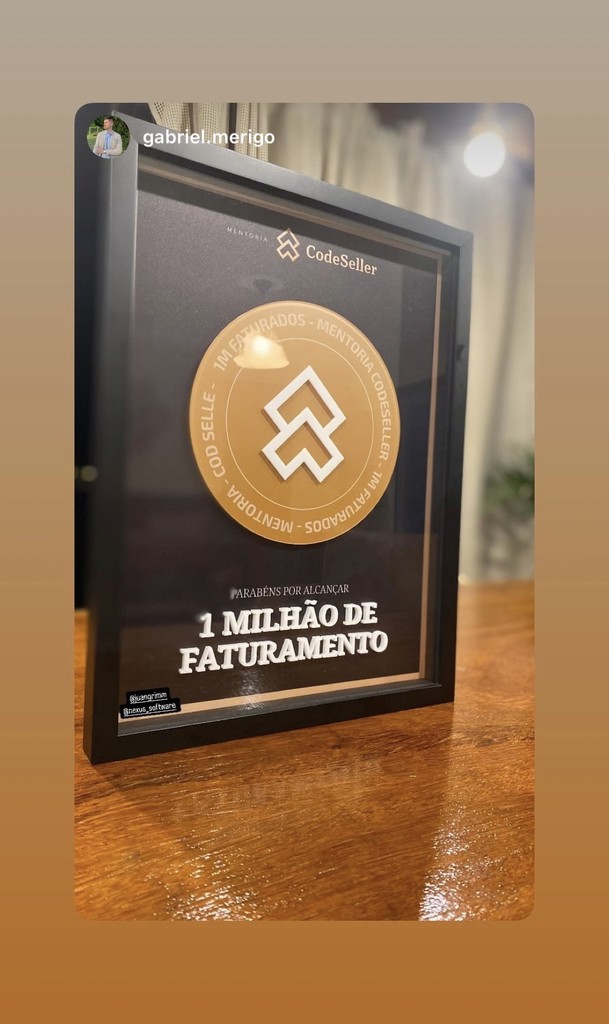 Print de resultado de cliente CodeSeller