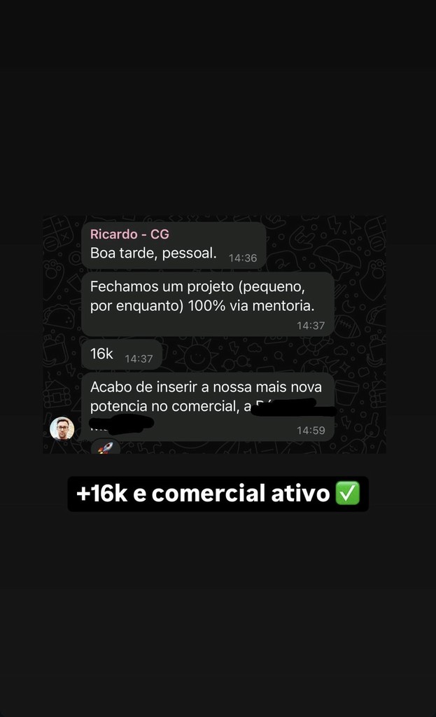 Print de resultado de cliente CodeSeller